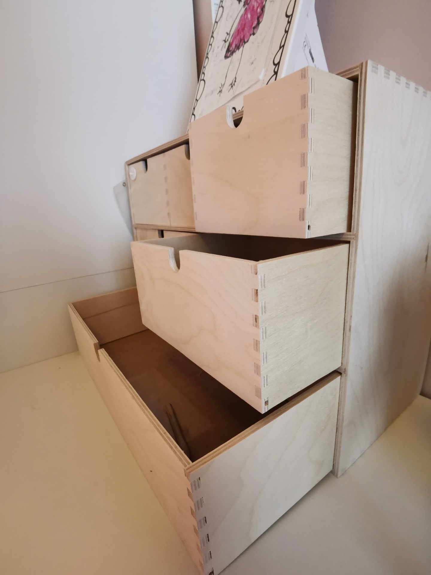 Customizable MOPPE Mini Chest with Drawers from IKEA